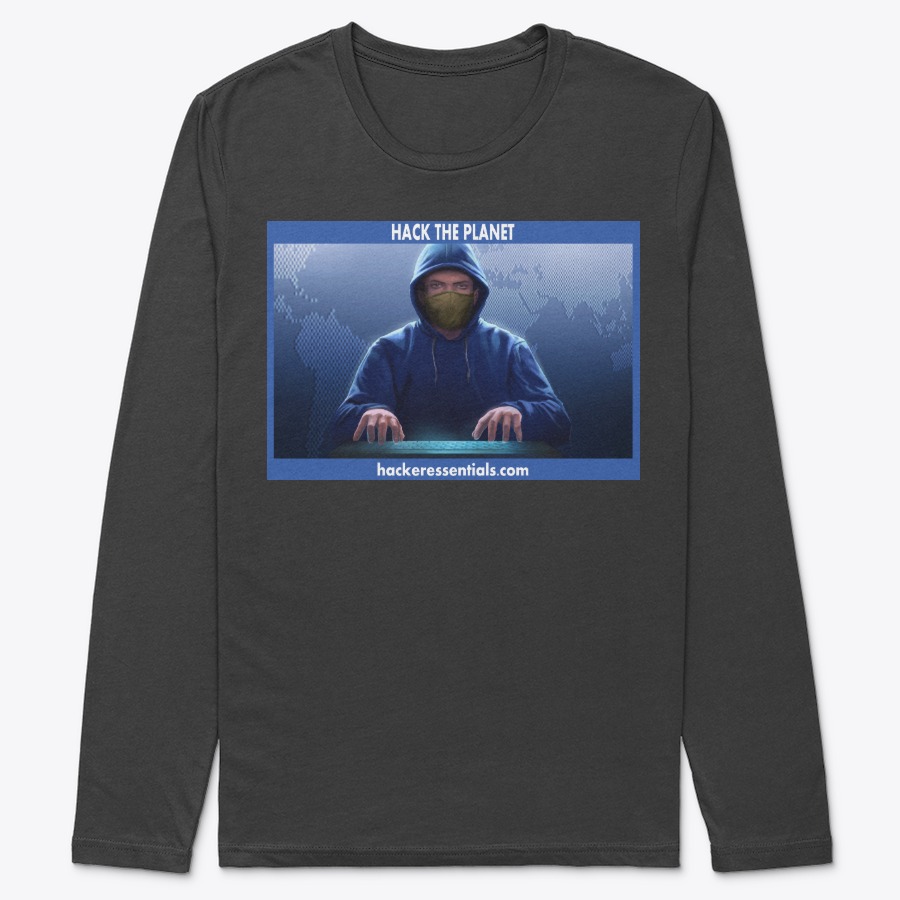 Hack The Planet - Long Sleeve Shirt.